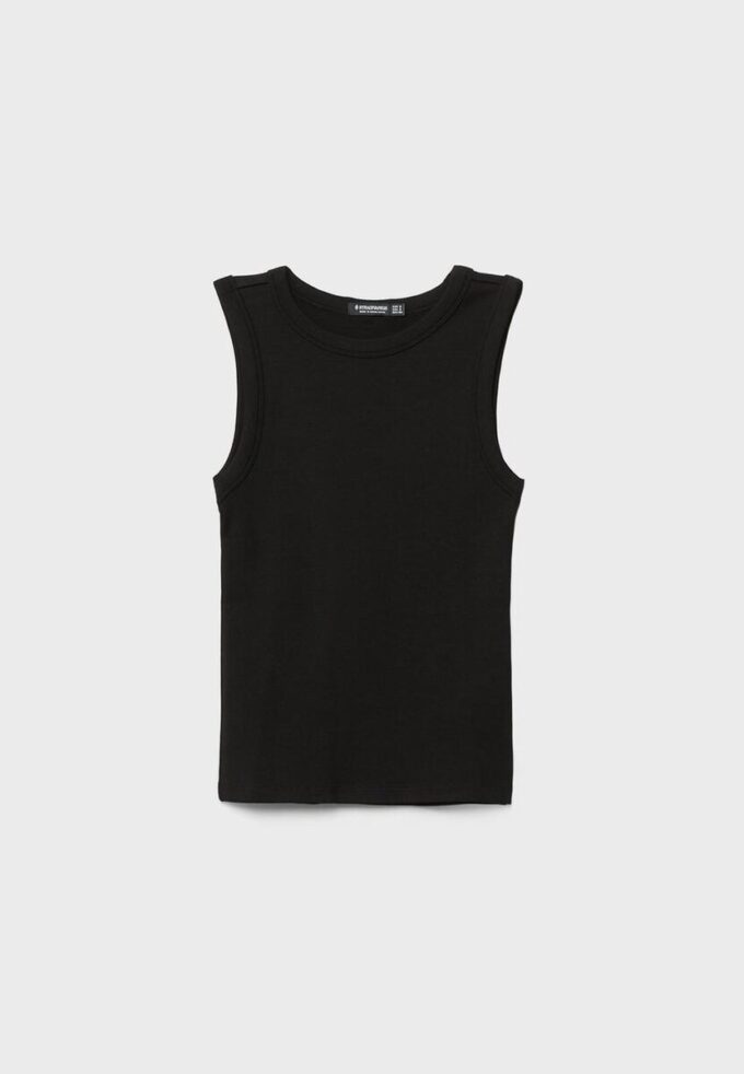 B04 Haut moulant basique sans manches B04 Haut moulant basique sans manches