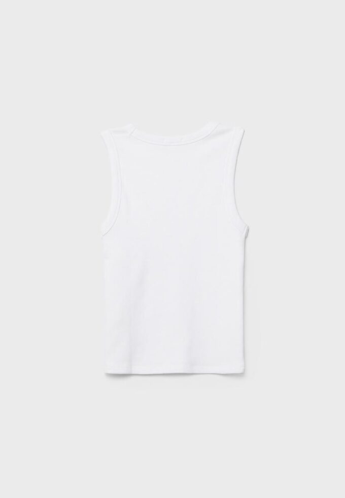 B04 Haut moulant basique sans manches