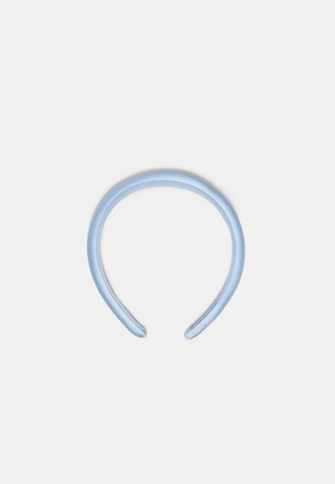 Bandeau rigide en satin