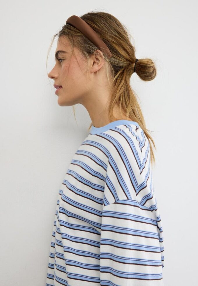 Bandeau rigide en satin