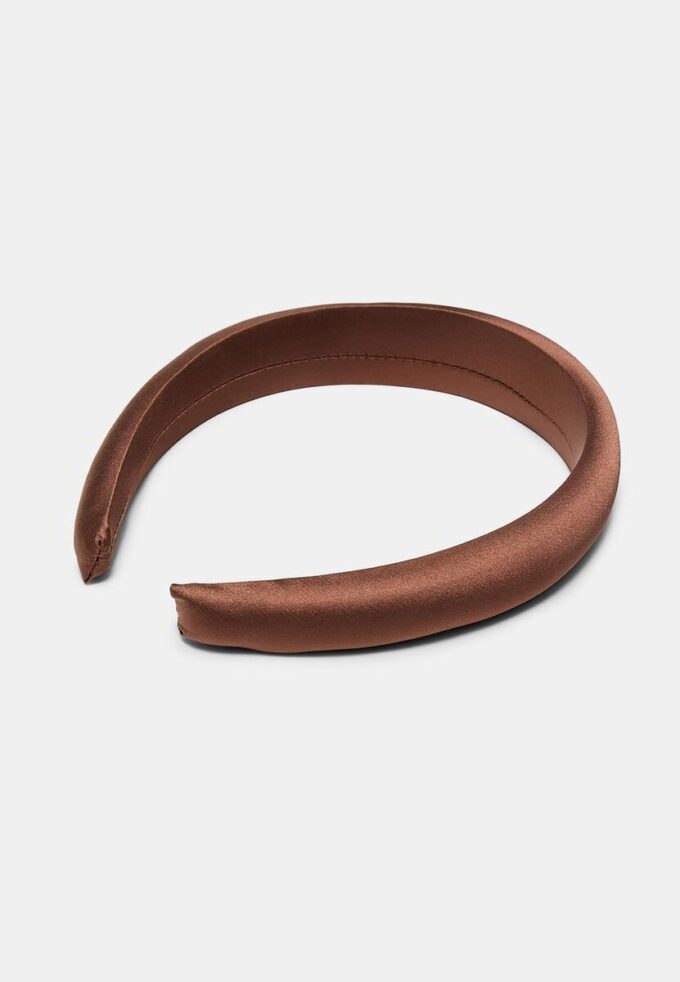 Bandeau rigide en satin