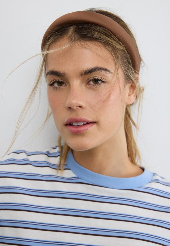 Bandeau rigide en satin