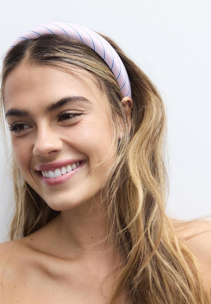 Bandeau rigide à rayures