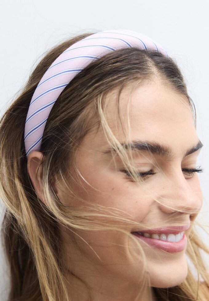 Bandeau rigide à rayures