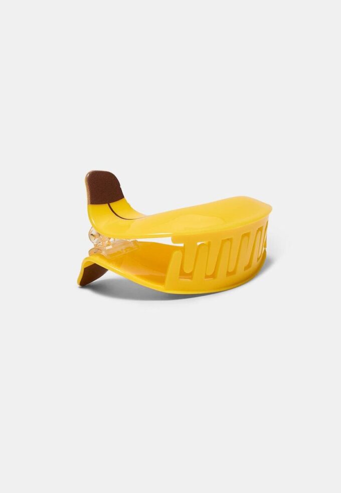 Barrette en forme de banane