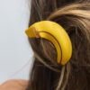 Barrette en forme de banane