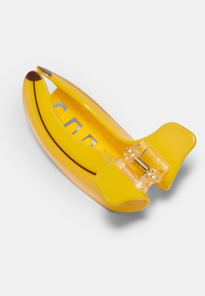 Barrette en forme de banane