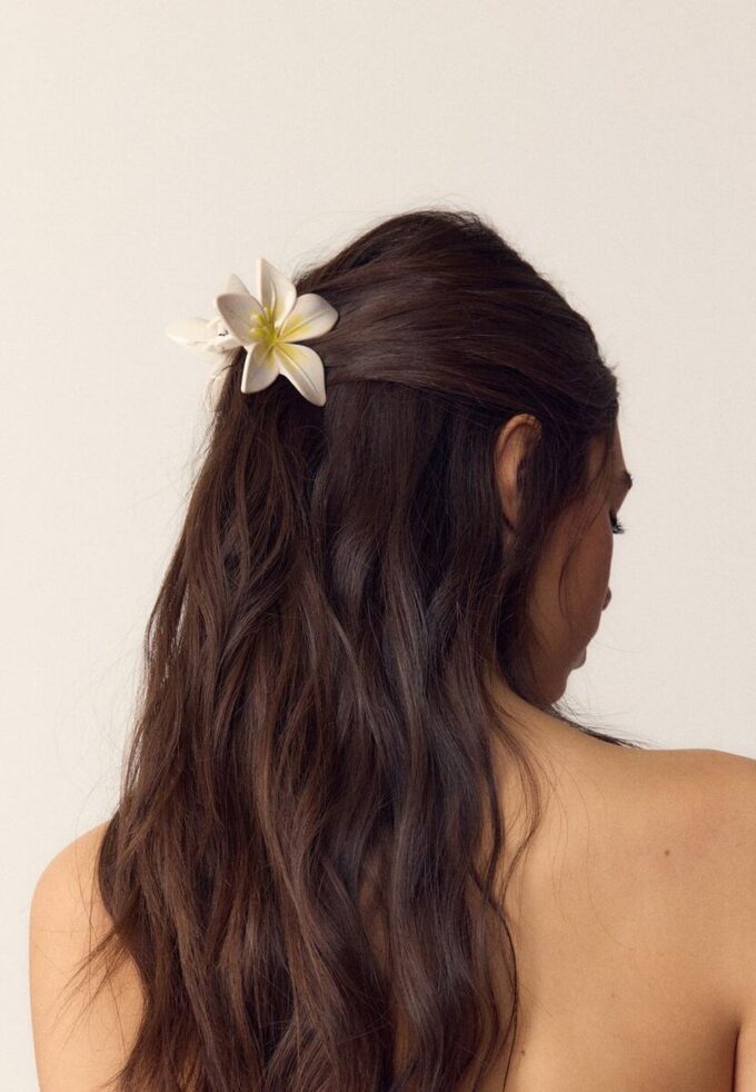 Barrette fleur