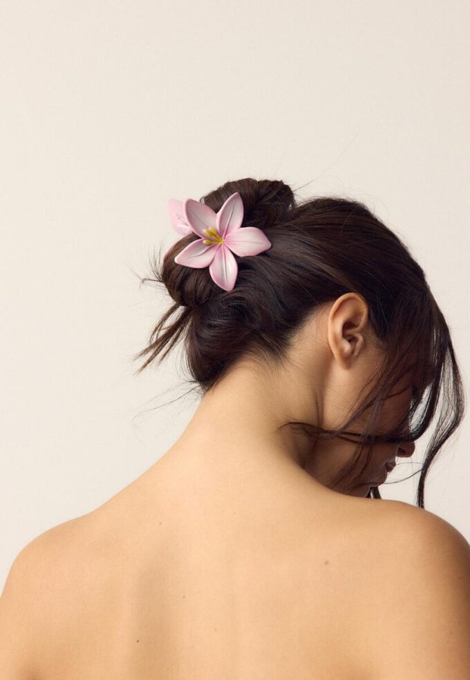 Barrette fleur