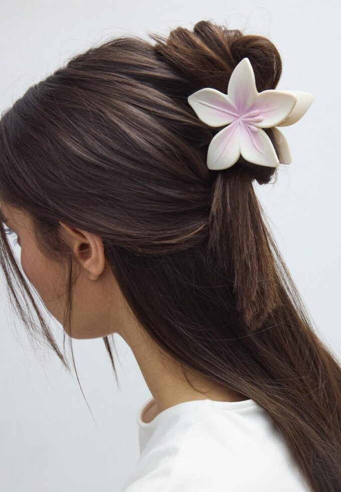 Barrette fleur