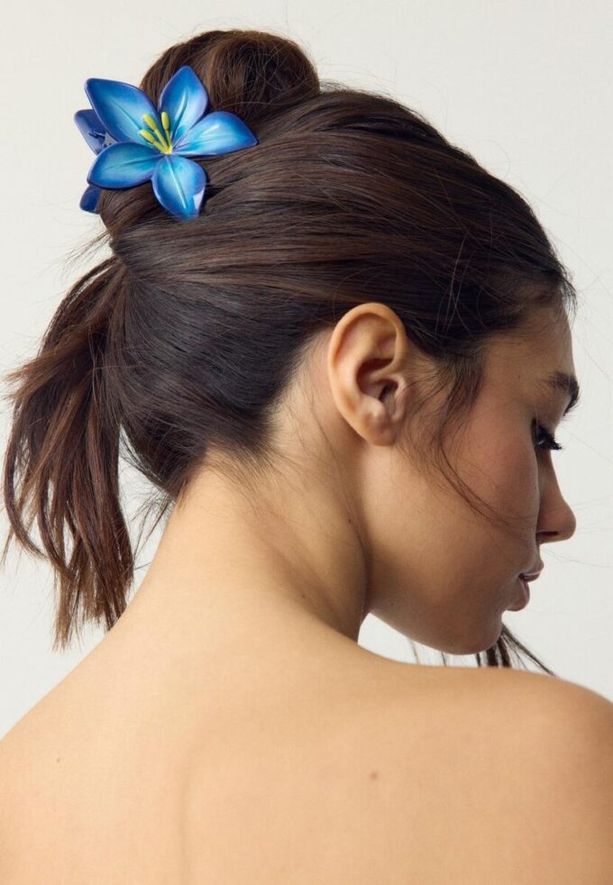Barrette fleur