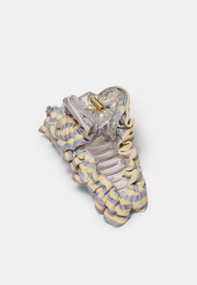 Barrette tissée à rayures