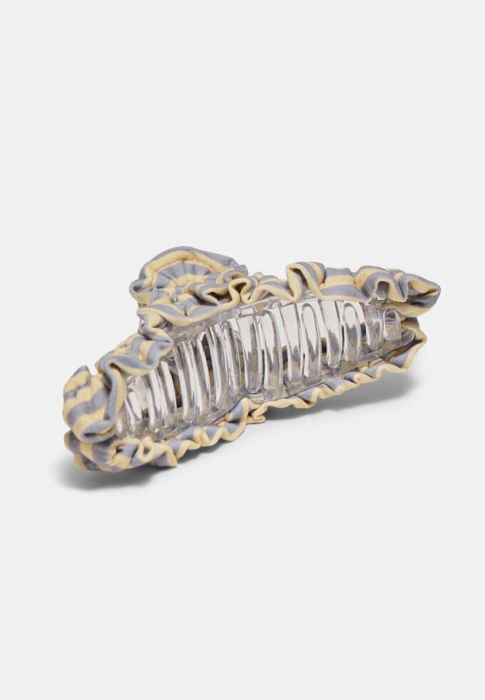 Barrette tissée à rayures