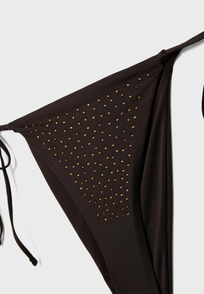 Bas de bikini brésilien scintillant