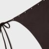 Bas de bikini à nouer sur les côtés et clous
