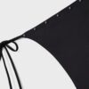 Bas de bikini à nouer sur les côtés et clous