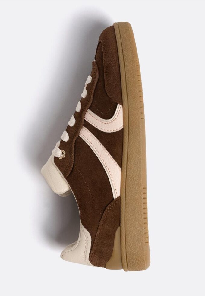 Baskets décontractées en cuir