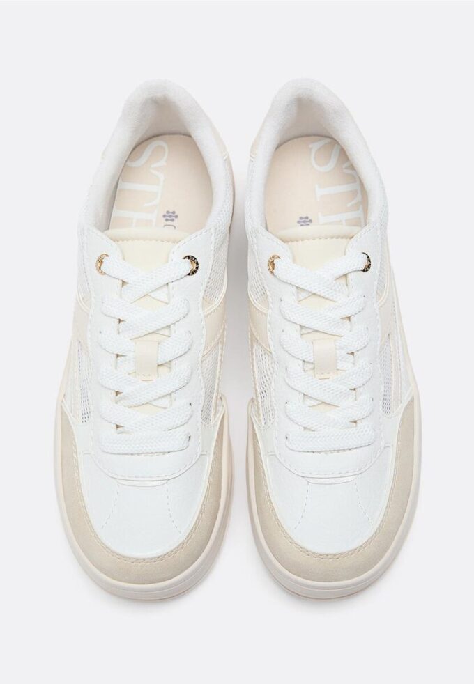 Baskets à semelle compensée ajourées Baskets à semelle compensée ajourées