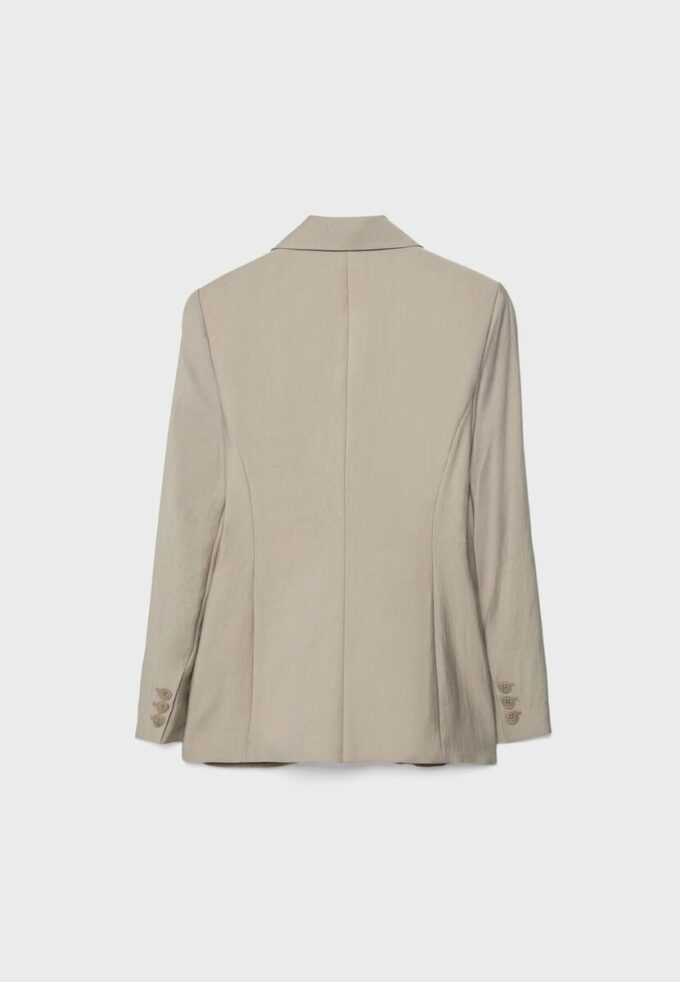 Blazer ajusté à 3 boutons Blazer ajusté à 3 boutons