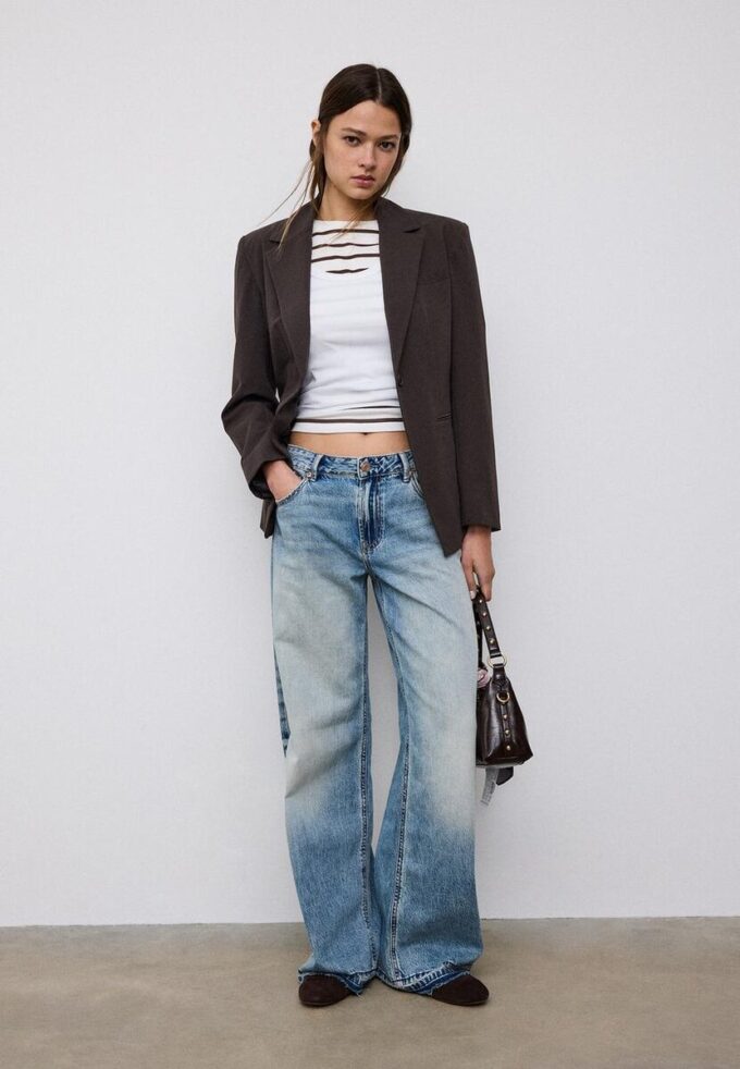 Blazer ajusté boutonné Blazer ajusté boutonné