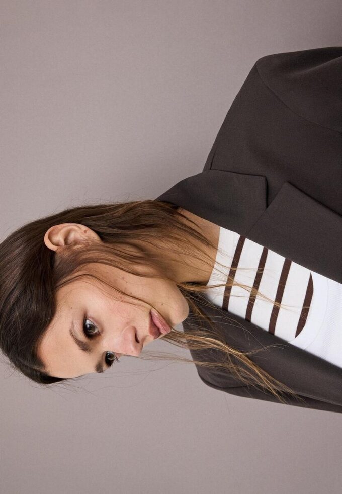 Blazer ajusté boutonné Blazer ajusté boutonné