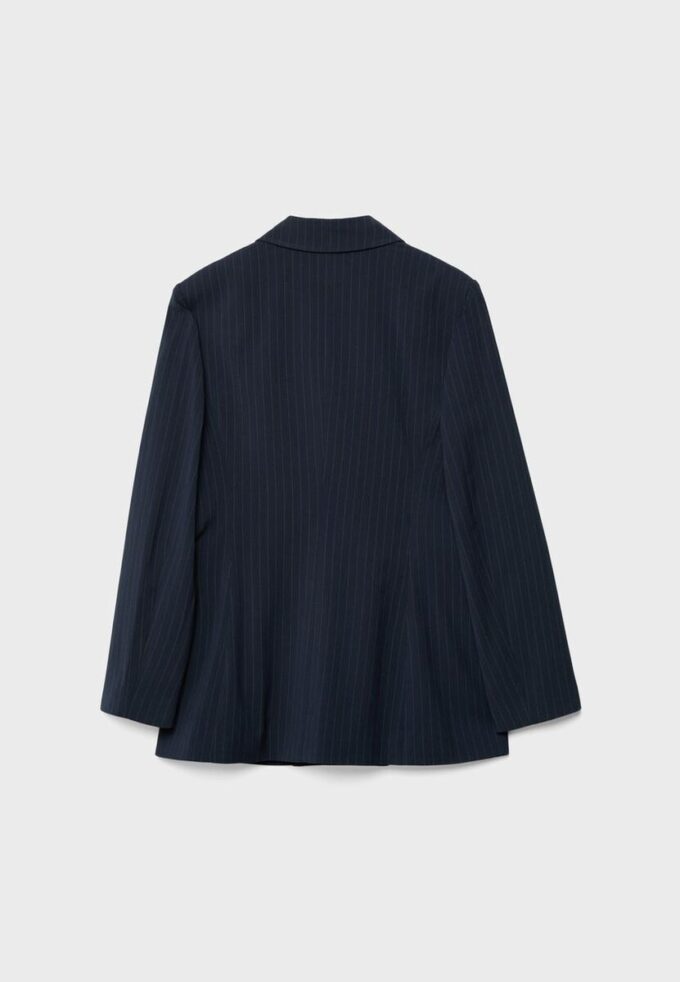 Blazer ajusté à rayures Blazer ajusté à rayures