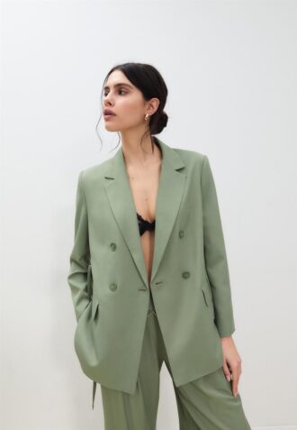 Blazer à ceinture