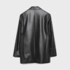 Blazer coupe classique effet cuir Blazer coupe classique effet cuir