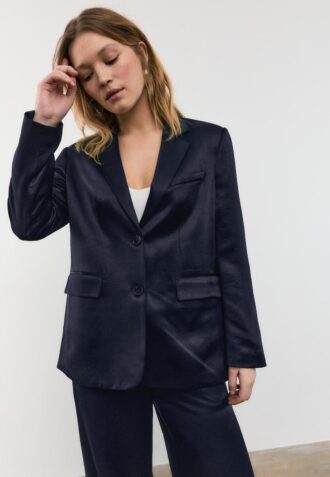 Blazer en satin