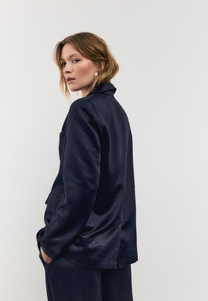 Blazer en satin Blazer en satin