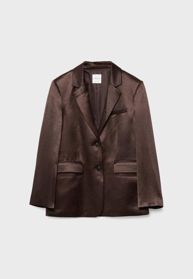 Blazer en satin Blazer en satin