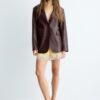 Blazer en simili cuir Blazer en simili cuir