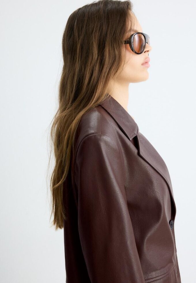 Blazer en simili cuir Blazer en simili cuir