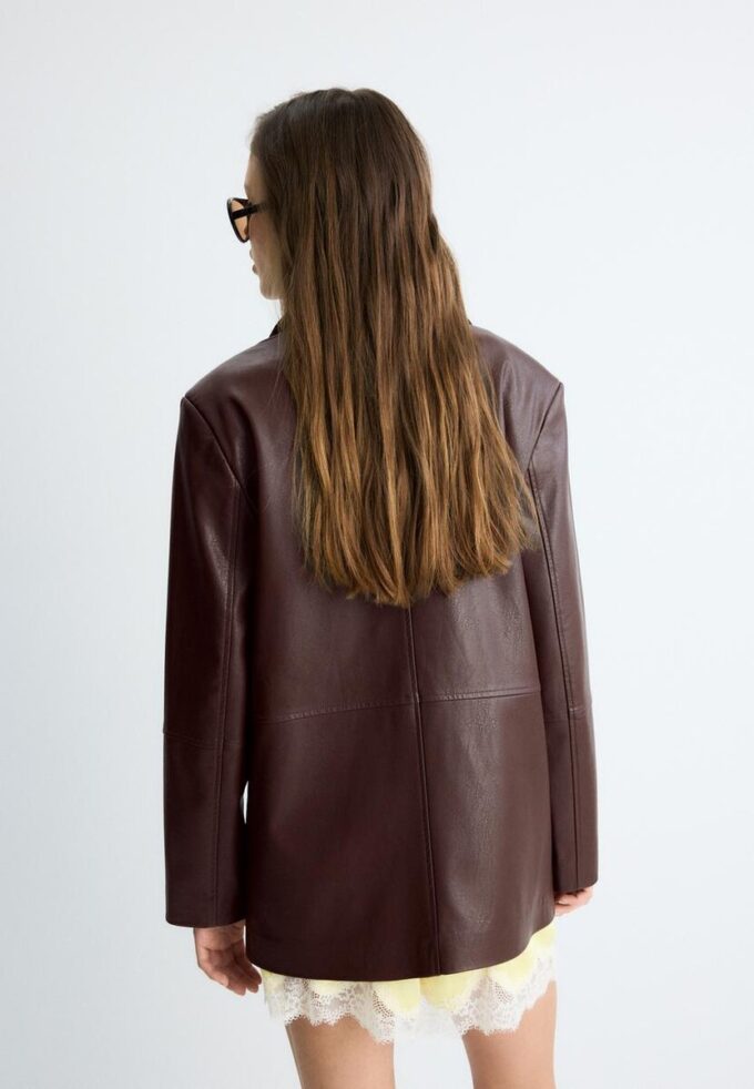 Blazer en simili cuir Blazer en simili cuir