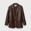 Blazer en simili cuir Blazer en simili cuir