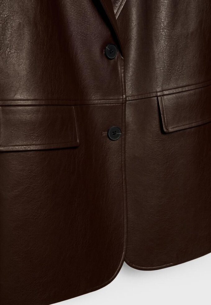 Blazer en simili cuir Blazer en simili cuir