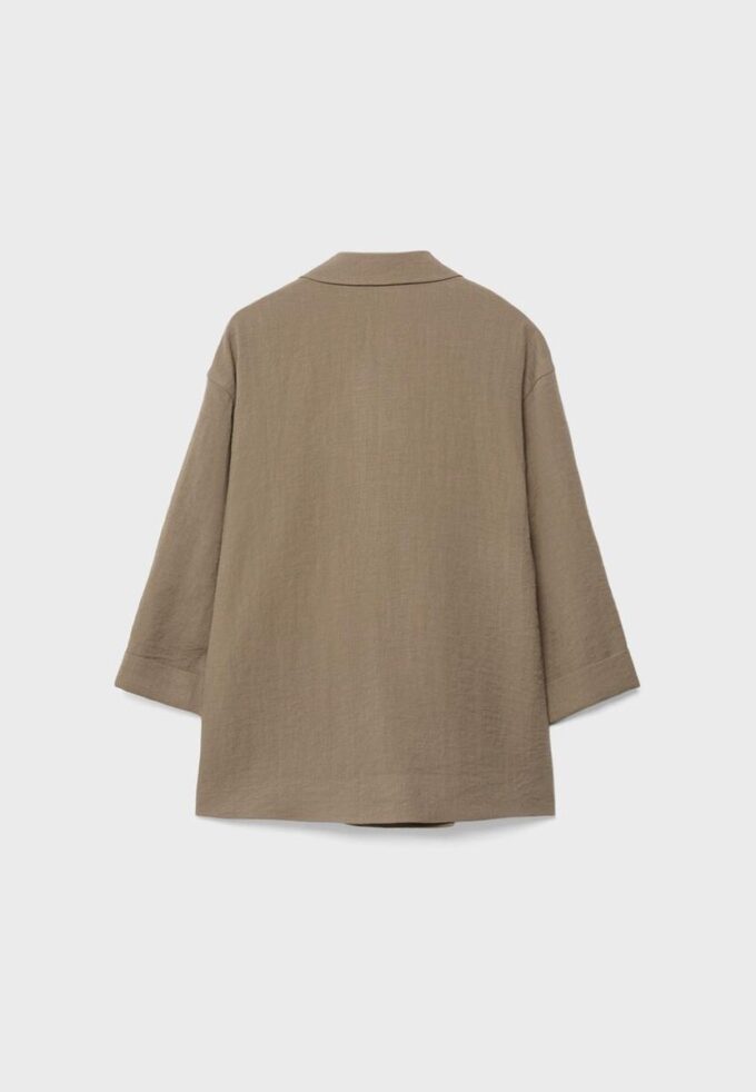 Blazer fluide à double boutonnage Blazer fluide à double boutonnage