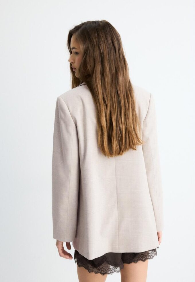 Blazer ouvert à rayures