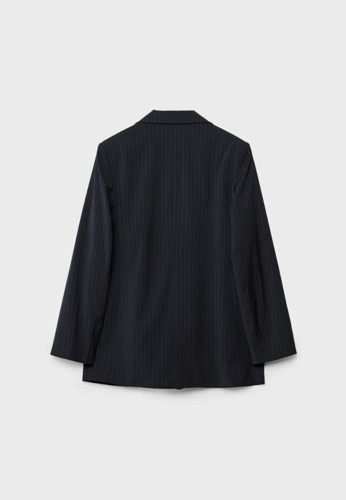 Blazer ouvert à rayures