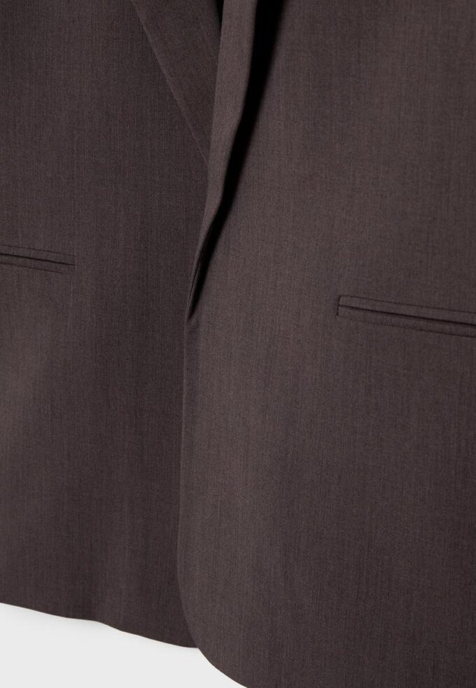 Blazer ouvert à rayures Blazer ouvert à rayures