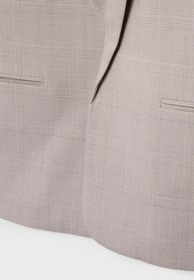 Blazer ouvert à rayures