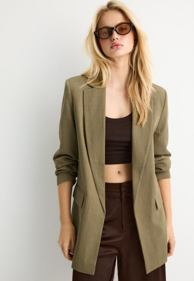 Blazer rustique basique Blazer rustique basique