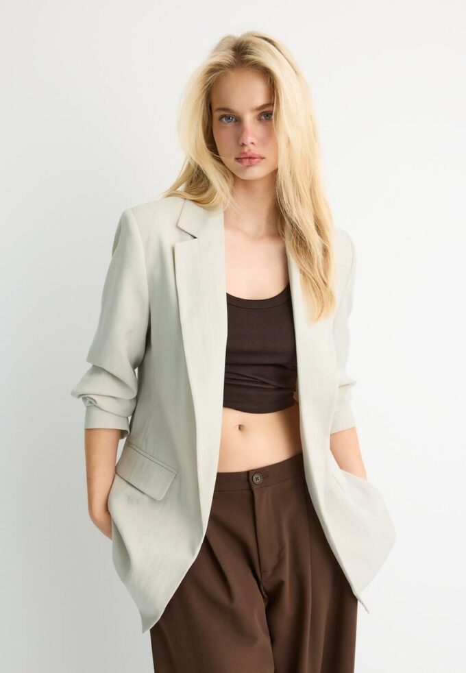 Blazer rustique basique