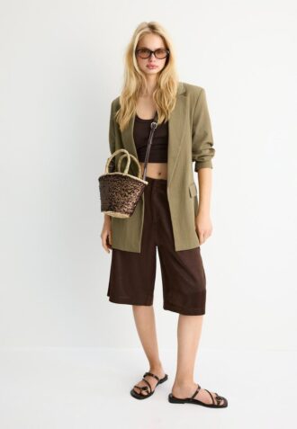 Blazer rustique basique