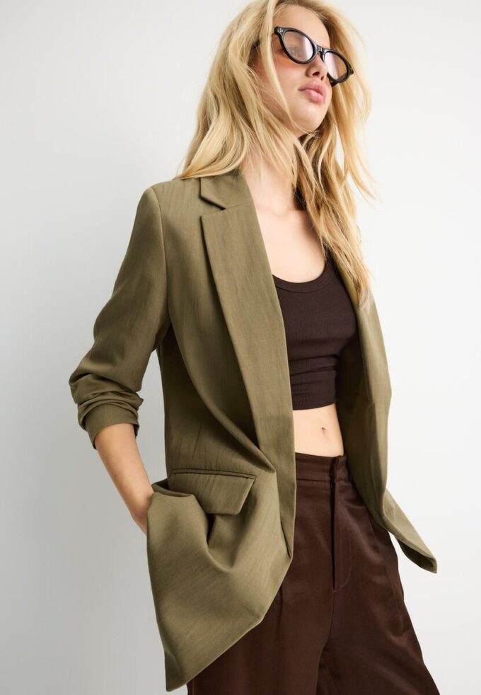 Blazer rustique basique Blazer rustique basique