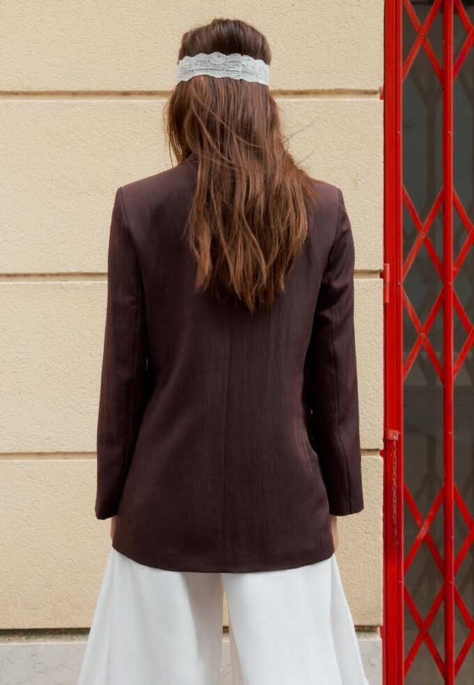 Blazer rustique basique