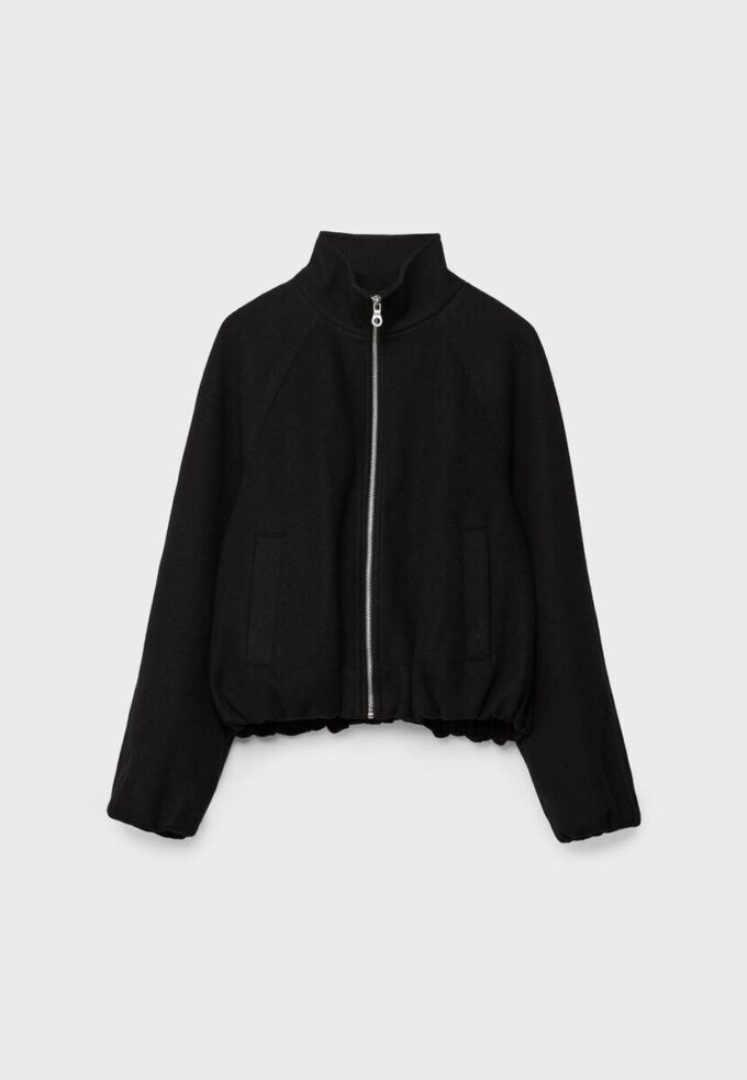 Blouson aviateur ballon au toucher doux Blouson aviateur ballon au toucher doux