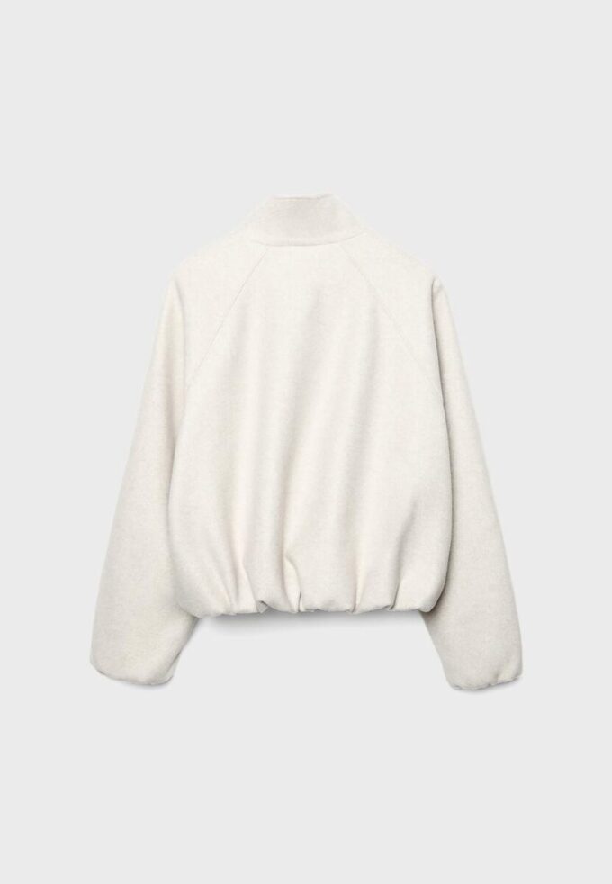 Blouson aviateur ballon au toucher doux Blouson aviateur ballon au toucher doux