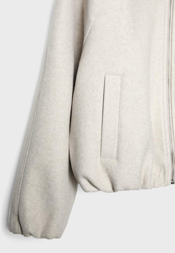 Blouson aviateur ballon au toucher doux Blouson aviateur ballon au toucher doux