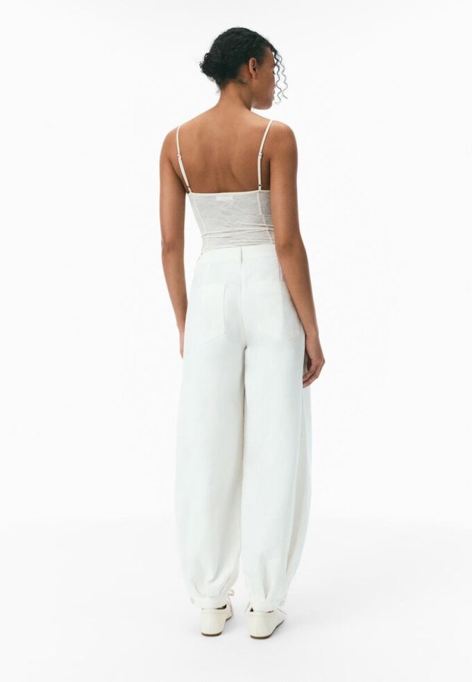 Body en dentelle à bretelles